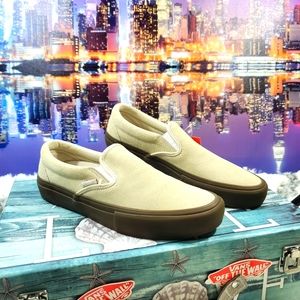 Vans Oatmeal Gum Slip-on 😋 (cl)